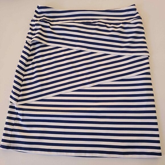 McLaughlin Womens Elastic Waist Tiered Skirt - Picture 2 of 9